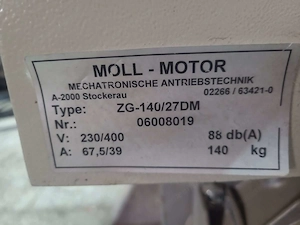 Zapfwellen generator 400v 27 kva moll motor notstrom agregat Bild 4