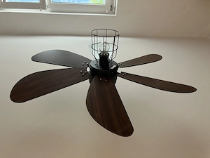 Moderner Deckenventilator mit Licht & Fernbedienung   Top Zustand! Bild 2