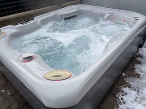 Whirlpool Jetsetter Eisgrau, Driftwood Bild 6