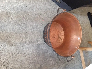 Sennkessel... Kupferkessel  Bild 2