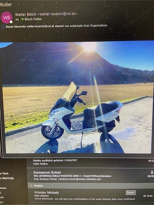 Roler SYM Joyride 125cm