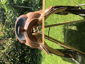 Westernsattel Centered Seat