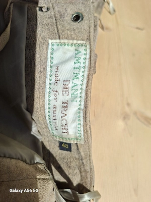 Herren Lederhose   Gilet