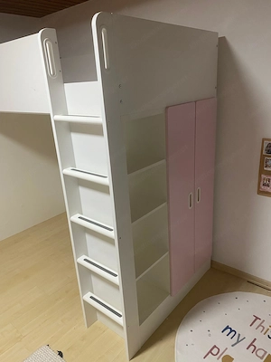 Hochbett IKEA zu verkaufen   150   VB Bild 5