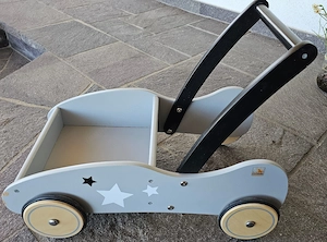 Holz-Puppenwagen   Lauflernwagen zu verkaufen