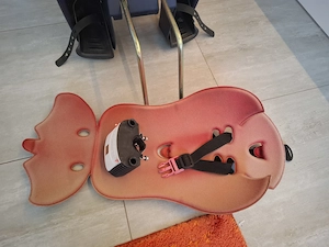 Fahrradsitz, Kindersitz für Fahrrad, an Sattelstange befestigt 