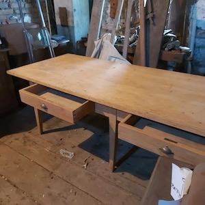 Großer Esstisch Landhausstiel Fichte  Tanne Bild 2