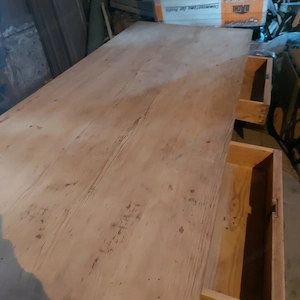 Großer Esstisch Landhausstiel Fichte  Tanne Bild 4