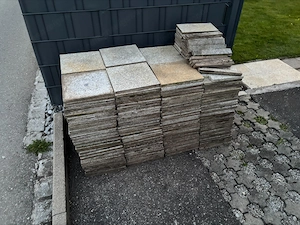 Granitplatten 30x30x2,5 cm