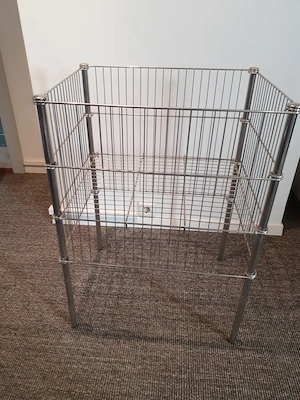 Drahtkorb faltbar Gitterbox Aktionskorb Bild 2