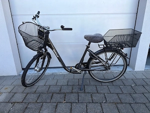 Kalkhoff Citybike Damen   tiefer Einstieg   voll ausgestattet