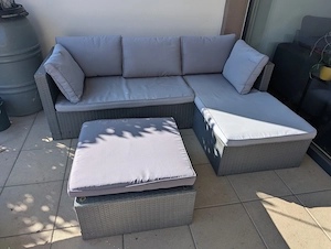 Gartenlounge für Balkon