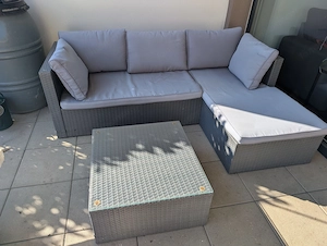 Gartenlounge für Balkon Bild 2