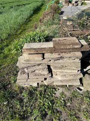 beton einfassung zu verschenken Bild 2