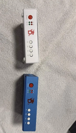 4k Fuser   2 Farben Blau und Weiß   Nie benutzt und komplett neu Bild 6