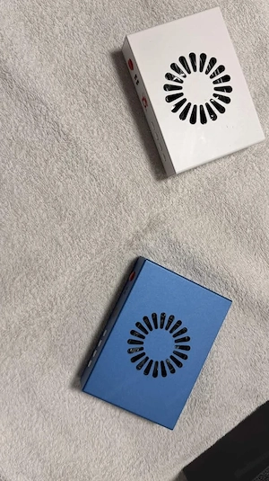 4k Fuser   2 Farben Blau und Weiß   Nie benutzt und komplett neu