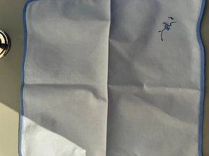 Tischdecke rund mit 8 Stk. Stoffservietten Bild 5