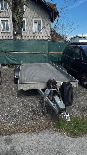 Für Auto Transport Anhänger bis 06 2026 tüv 2 Rampe und mit elektrische Seilwinde