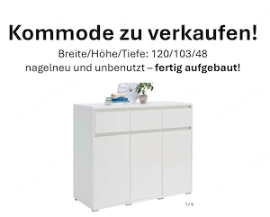 Nagelneue Kommode