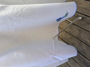 Tischdecke rund mit 8 Stk. Stoffservietten Bild 2