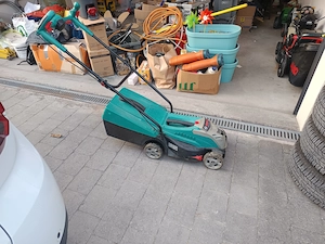 Bosch Akkurasenmäher 36 Volt Bild 5