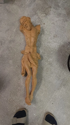 christus Vandgeschnitzt