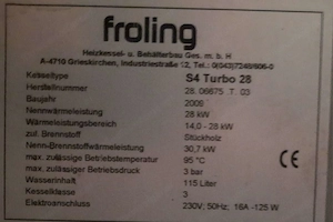 Scheitholzkessel Fröling S4 Turbo 28 Bild 3