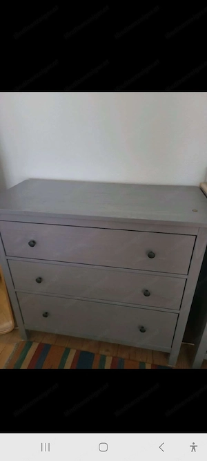 Kommode Ikea Hemnes Grau Bild 2
