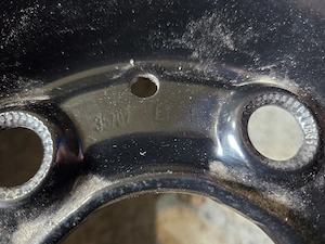 Mercedes Stahlfelgen 5x112 Bild 4