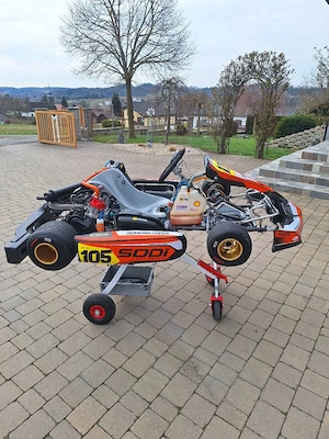 Sodi Rennkartchassis mit Rotax DD2 Motor Bild 3