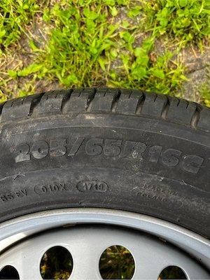 Stahl-Radsatz 205 65R16C Mercdes-Benz Vito Bild 2