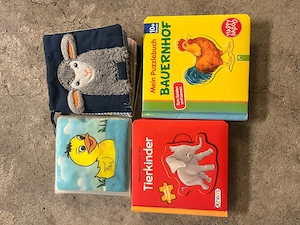 babybücher gut erhalten