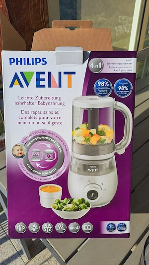 Babynahrung Zubereitung 4 in 1