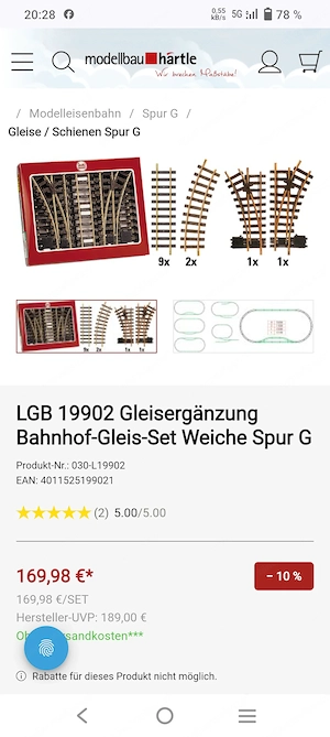 Modellbahn Größe G Bild 3