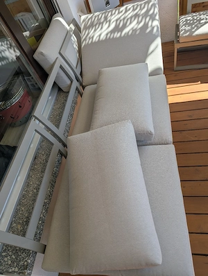 Gartensitzbank mit verstellbarer Rückenlehne  Bild 5