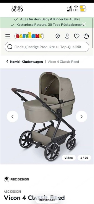 ABC Kinderwagen Bild 3