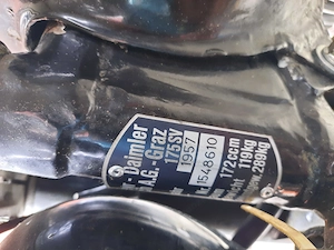 Oldtimer Puch 175 SV Schwarz Bild 4