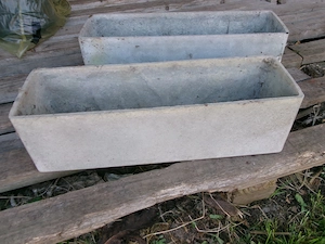 Eternit - Blumenkistchen,  Bild 2