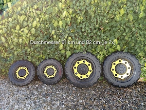 Traktorreifen zum Basteln Bauen