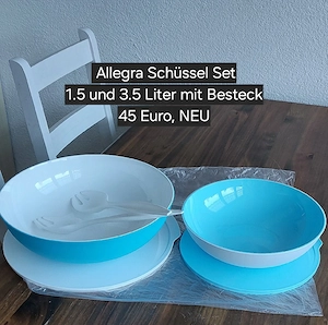 Allegra Set Tupperware NEU