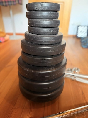 Hantel Set mit Gewichten Bild 3