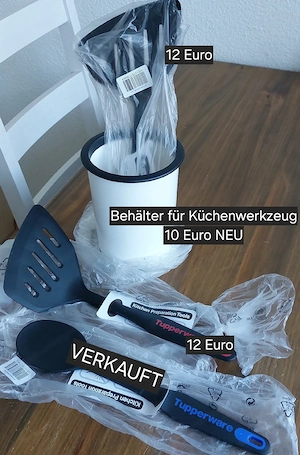 Küchenwerkzeug Tupperware NEU