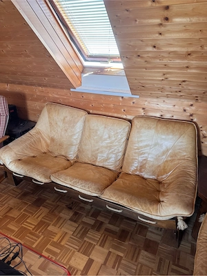 Ledersofa (3-Sitzer)  Bild 3