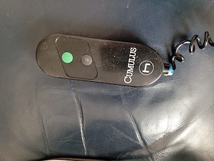 Fernsehsessel blau elektrisch Bild 3