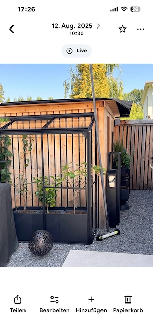 modernes Gartenhaus Stall......