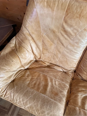 2 Sitzer Ledersofa Bild 4