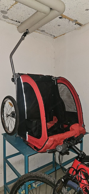 kiki fahrradanhänger 