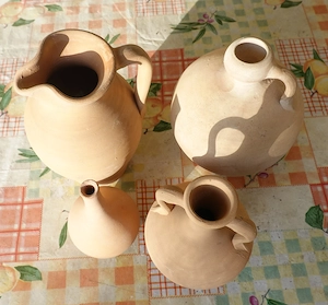 4 Tonvasen (Krüge) laut Bilder Bild 5