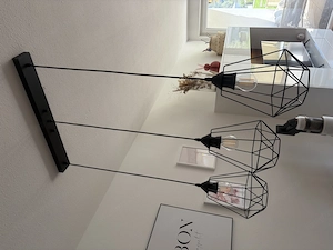 Hängeleuchte schwarz