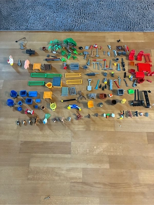 Playmobil Konvolut   Polizei Feuerwehr + Zubehör & Tiere Bild 4